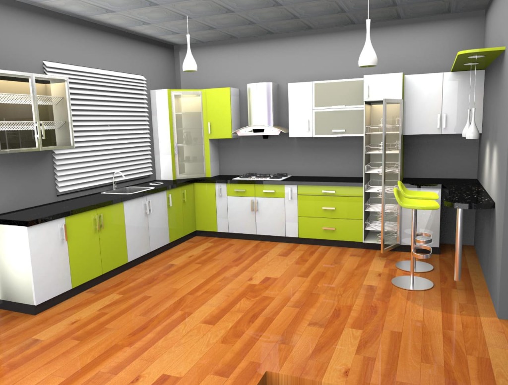 Interior Architecture — Modern Modular Kitchen & Accent Joinery